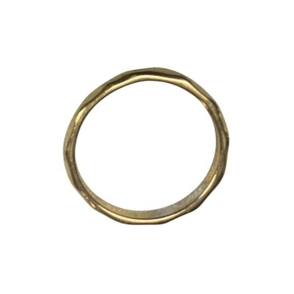 Set Of 3 Vintage Metallic Rings With Twisted & Textured Designs (sizes 5.75, 6.2 - Picture 5 of 10